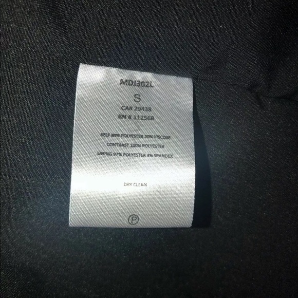 Miss Me Zip Detail Open Front Moto Jacket S Black - Picture 8 of 8